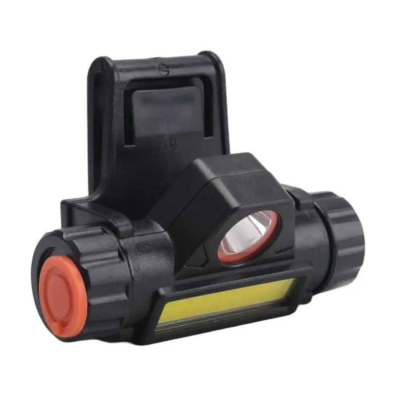 ABKS-Rechargeable Hard Hat Light Versatile Headlamp Flashlight For Firefighter Fire Helmet Welding Hood With Accessories