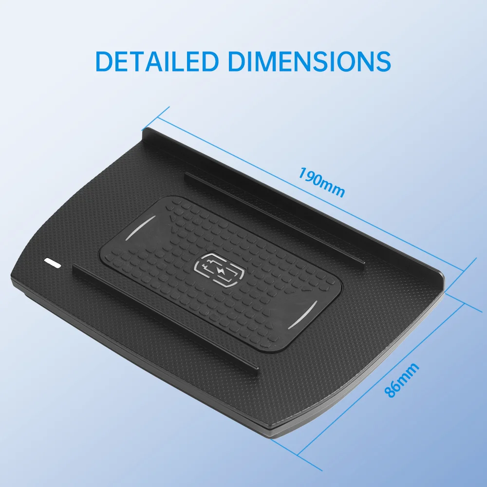 

15W Wireless Charger Car Phone Holder for Honda Civic 2016-2021 Fast Charging Pad Panel Accessory