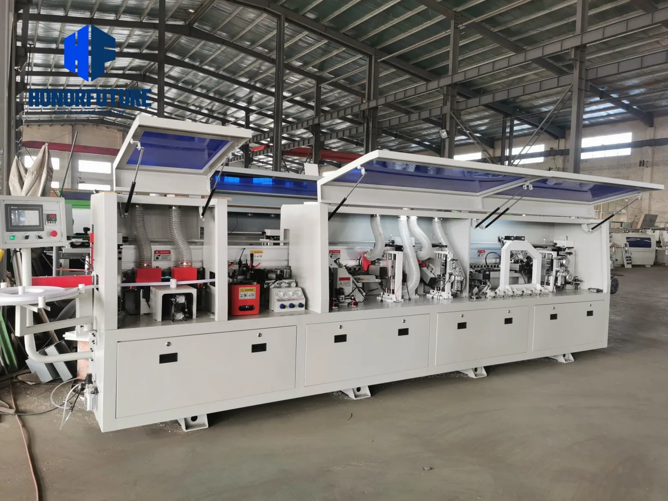 Automatic Edge Banding Machine with Pre-Milling Corner Rounding Wood Edge Bander for Panel Furniture