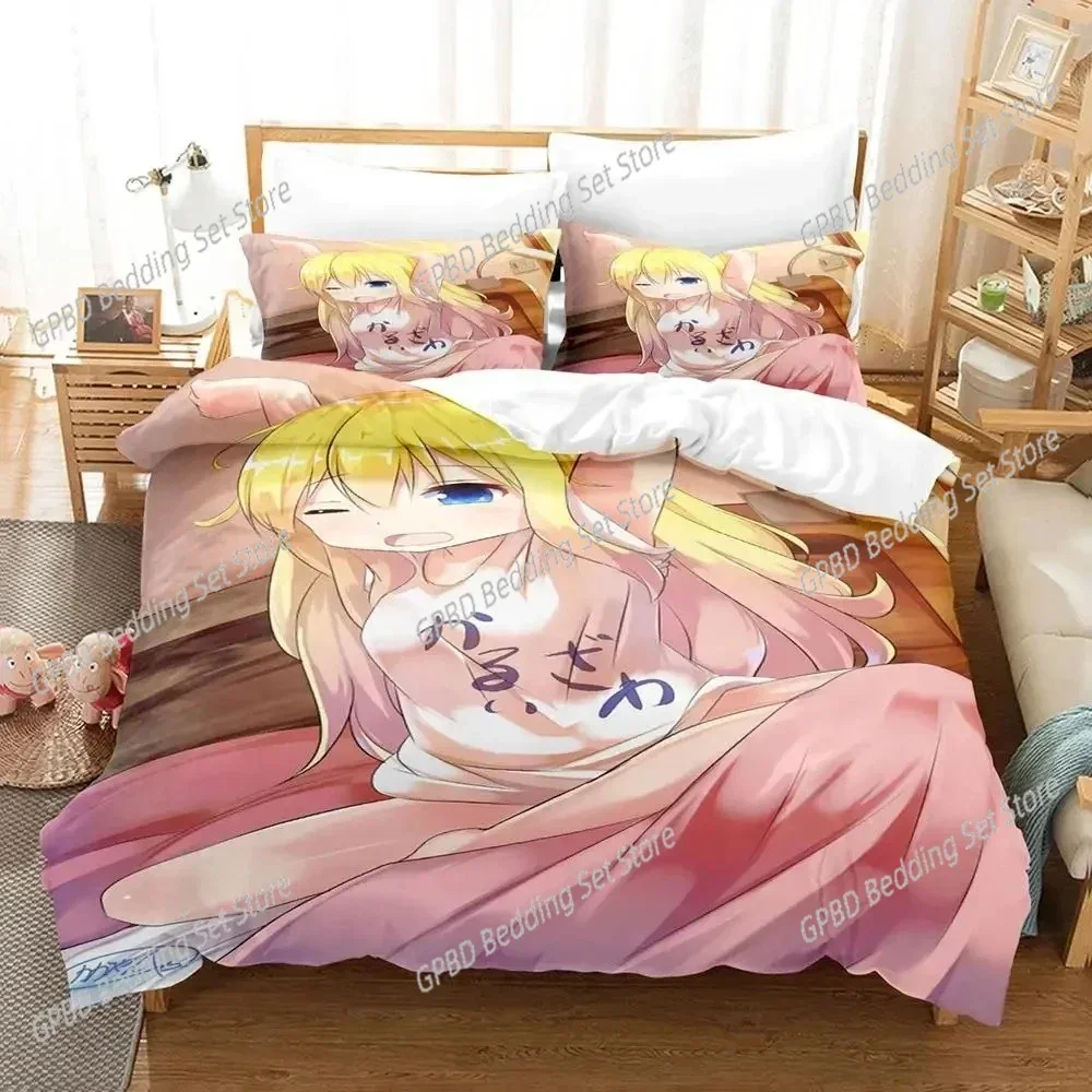 

Luxury New 3D Print Anime Gabriel Dropout Bedding Set Duvet Cover Bed Set Quilt Cover Pillowcase Queen Boys Adult Bedding Set