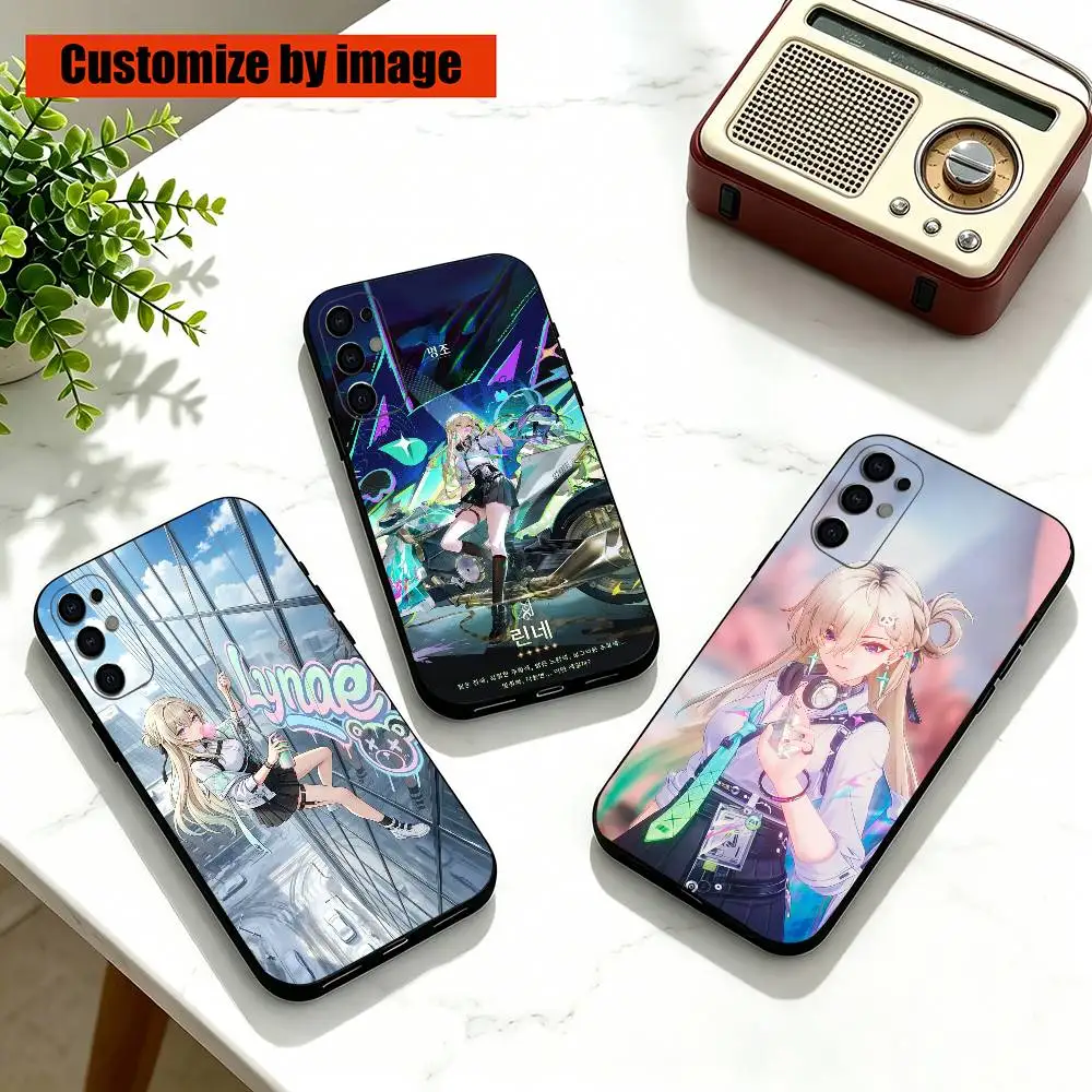 WuWa Game Lynae Wuthering Waves  Phone Case For Samsung S25,S24,S21,S22,S23,S30,Ultra,S20,Plus,Fe,Soft Silicone Black Cover
