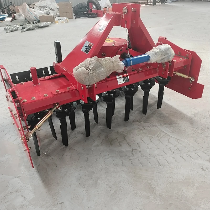 Hochwertiger Power Rake mit rotierender Bodenbearbeitung, trockener, landgesteuerter Rechen