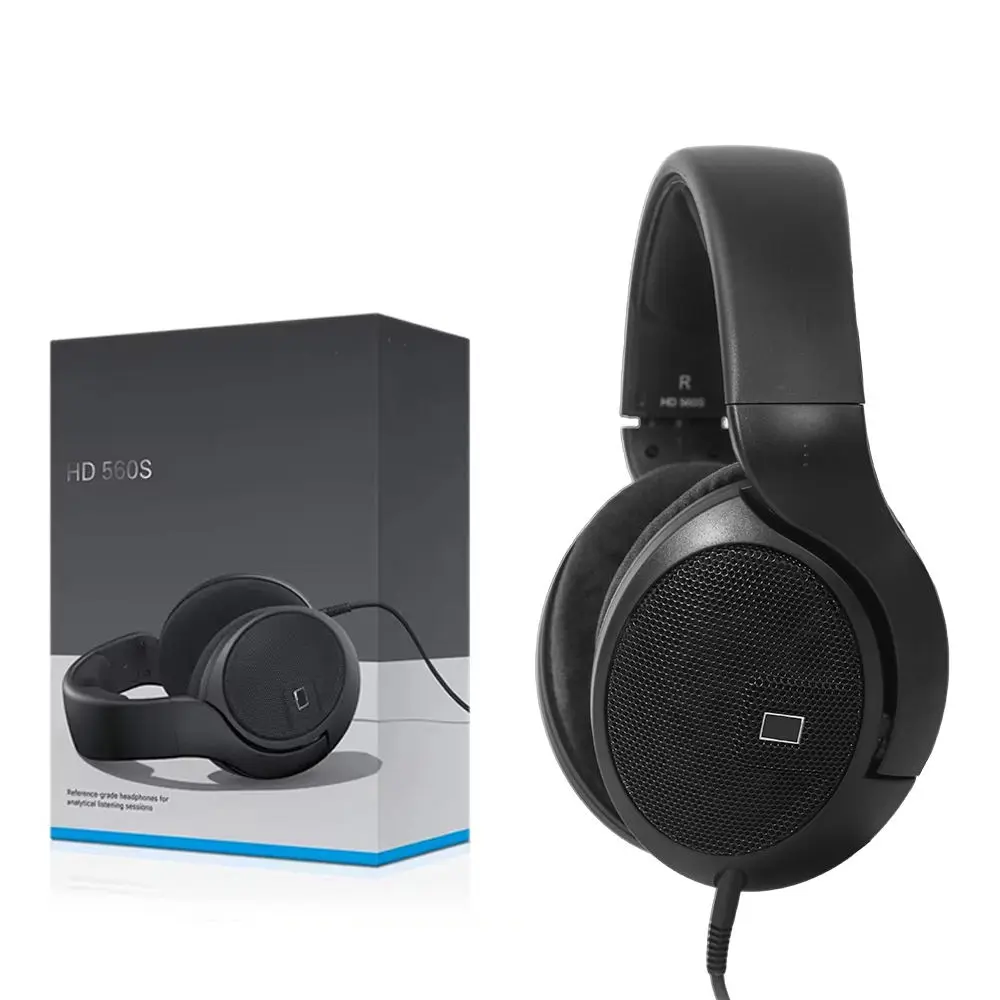 HD 560S 오픈백 120옴 스튜디오 모니터 헤드폰 (녹음, 믹싱, DJ, HiFi 오디오용)