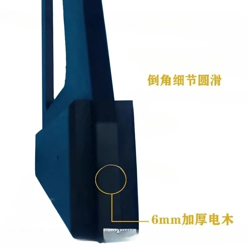 650 Triangular Bakelite Ruler Glass Cutting Tool R-shaped Glass Cutting Ruler Vertical Angle Ruler