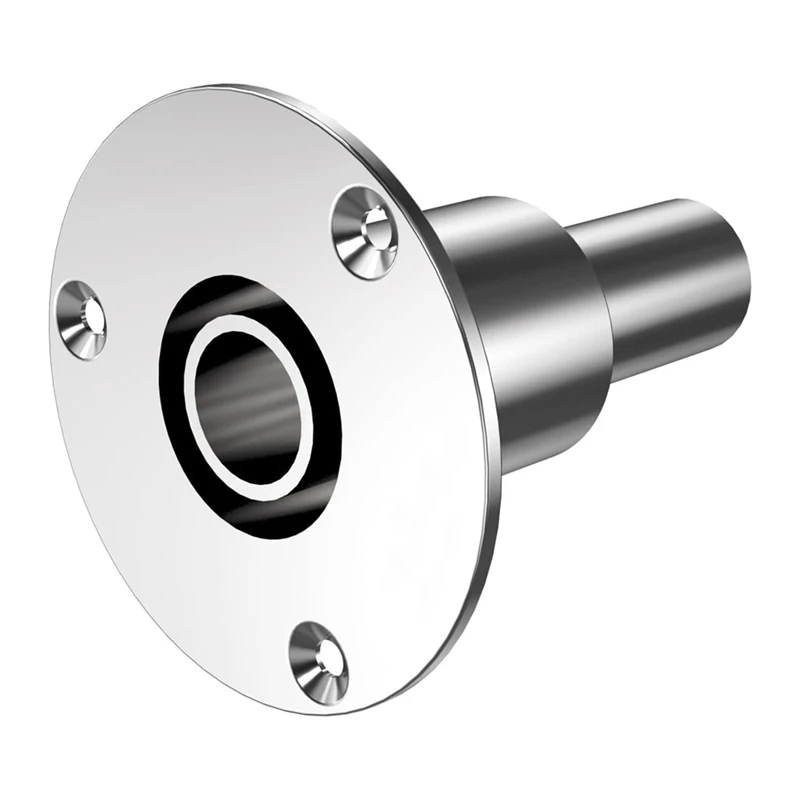 Through Hull Exhaust Housing, 24Mm 316 Stainless Steel, Suitable For Diesel Parking Heaters