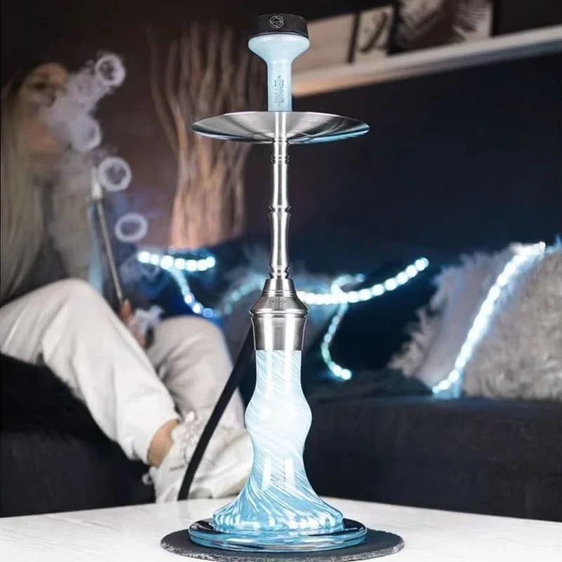 

KTV Set High Quality 304 Stainless Steel Hookah Glass Bottle Shisha Accessories Smoking Pipes Smoking Grass Lighters Household