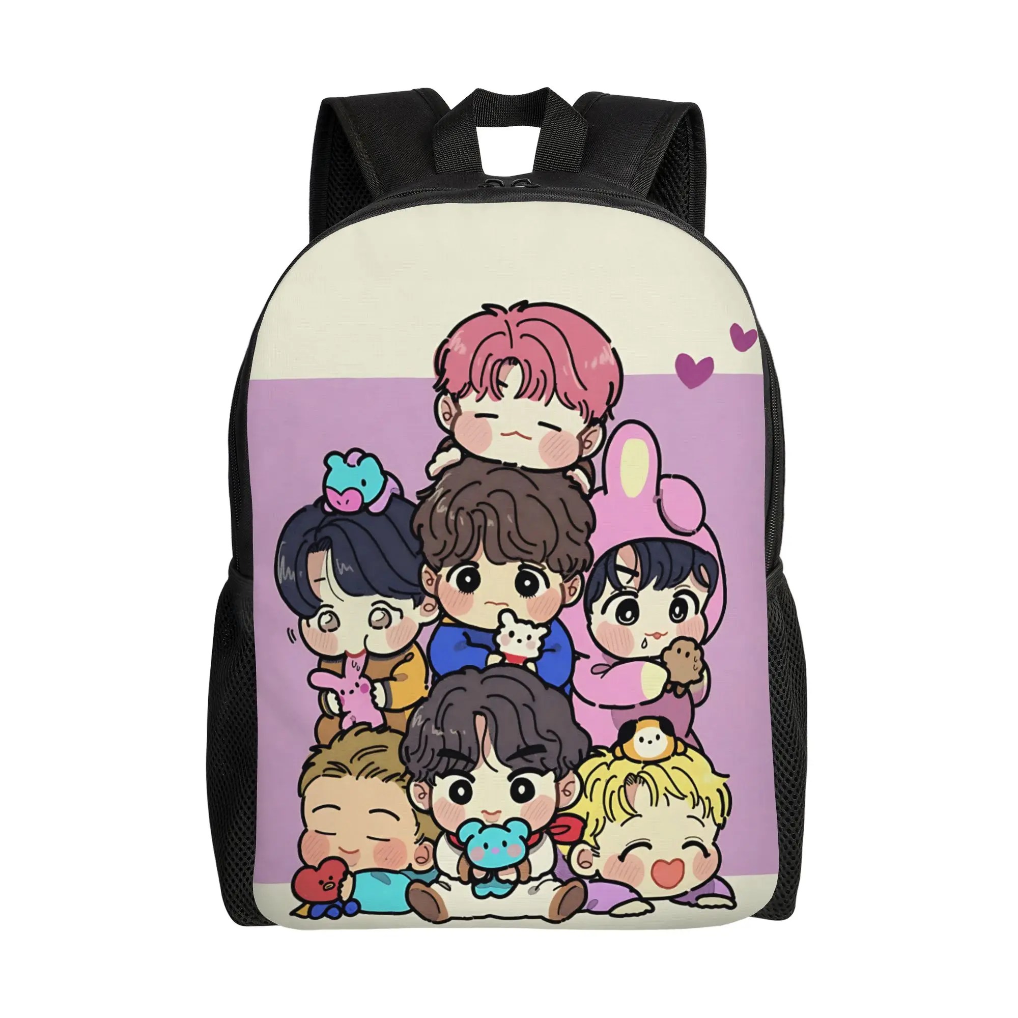 

ita bag Cartoon Y2K style idol Daypack funko pop mochila High Street Campus Large Capacity Rucksack