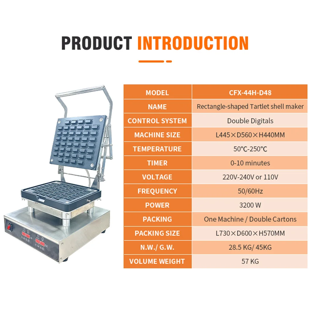 Commercial Tart Presser Replaceable Custom Mold Cookie Tart Molding Machine For Small Business Tart Shell Machine