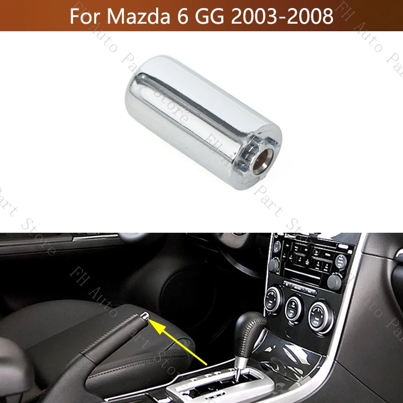 

For Mazda 6 M6 GG 2003 2004 2005 2006 2007 2008 Car Handbrake Lever Button Cover Cap Lid