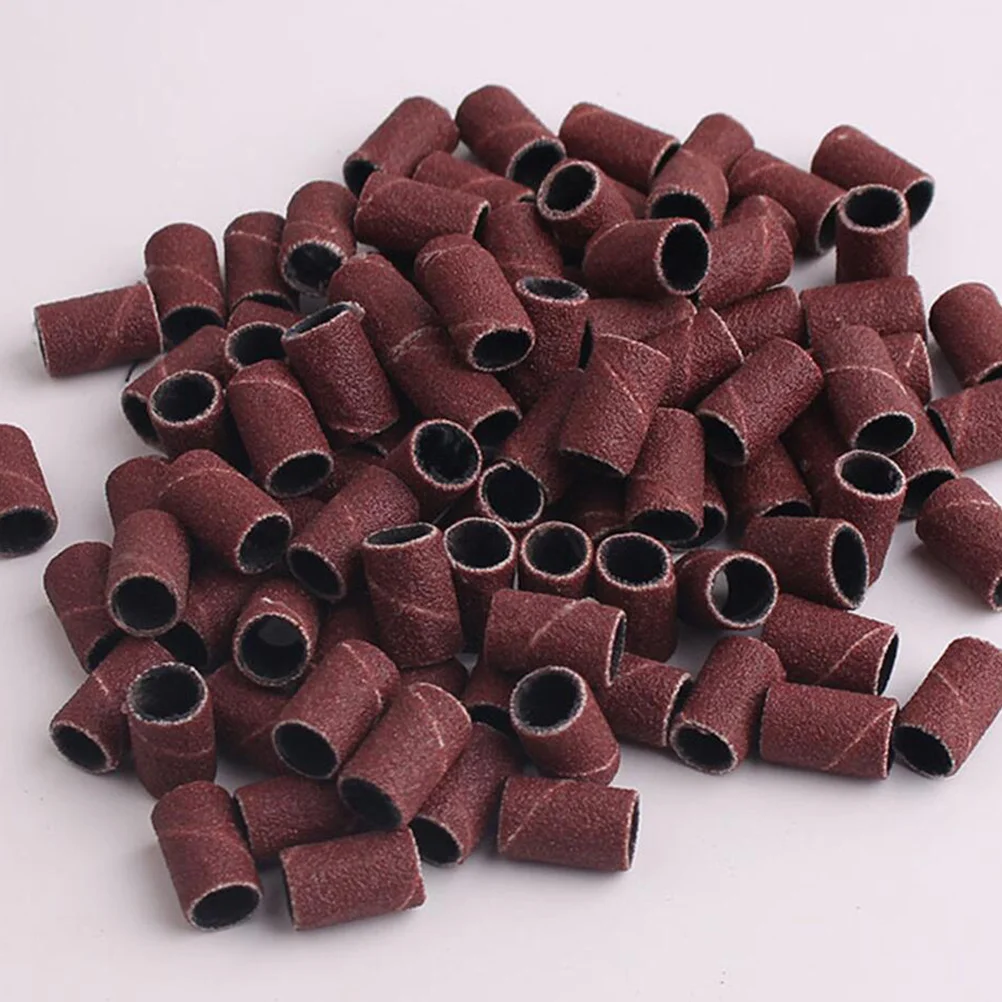 1세트 네일 세트 매니큐어 도구 키트 내구성 실용성 경량 휴대용 보관 용이 매끄러운 손톱 선물 선택 레드 브라운 프로스트