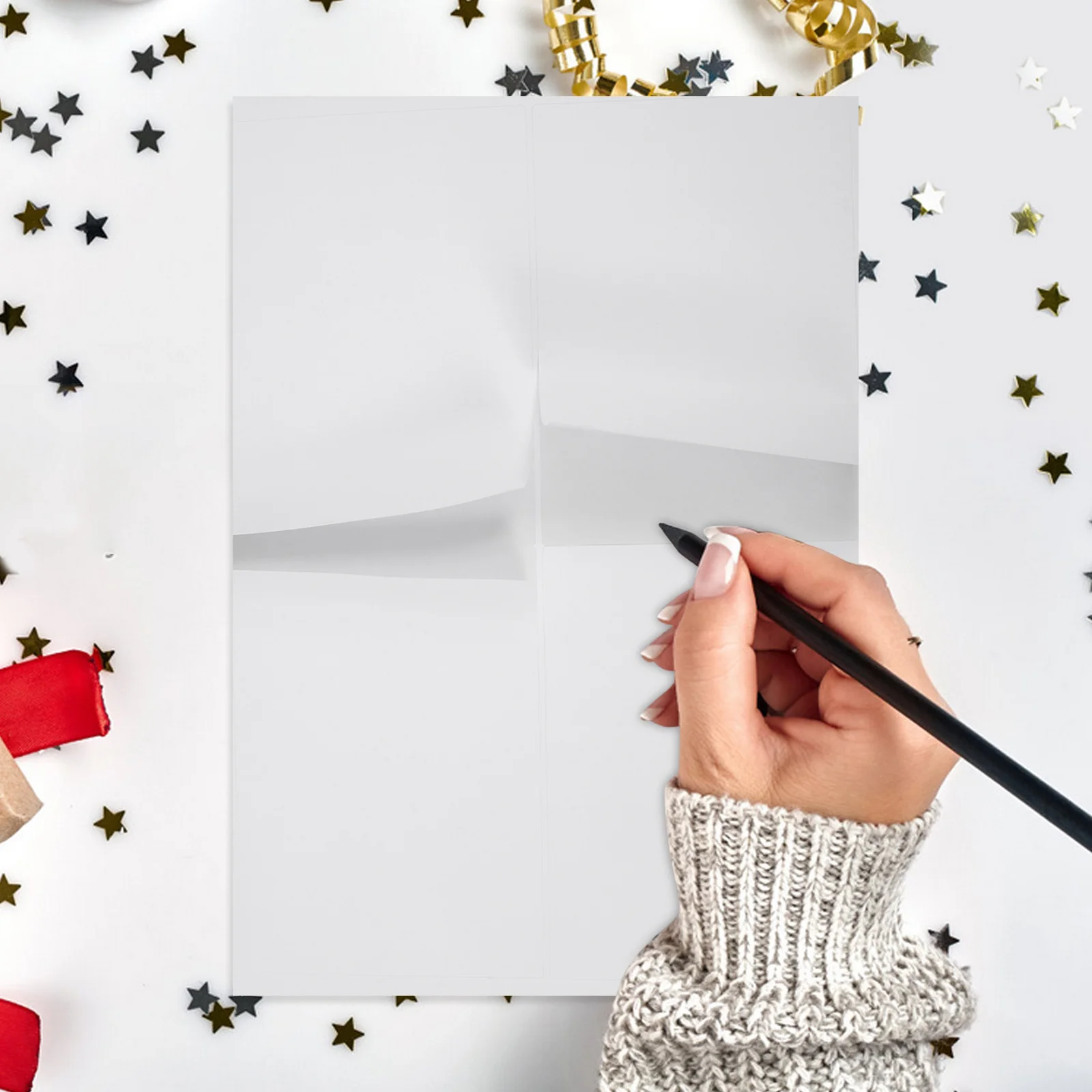 ورق ملصقات قابل للطباعة A4 ورق ملصقات لاصق ذاتي اللصق غير لامع مقاوم للماء للشحن علامات مجلد ذاتية الصنع