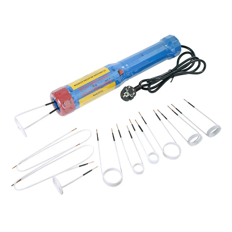 1100W Mini Flameless Magnetic Induction Heaters 110V/220V Car Bolt Remover Repair Tools  with 3/8Coils