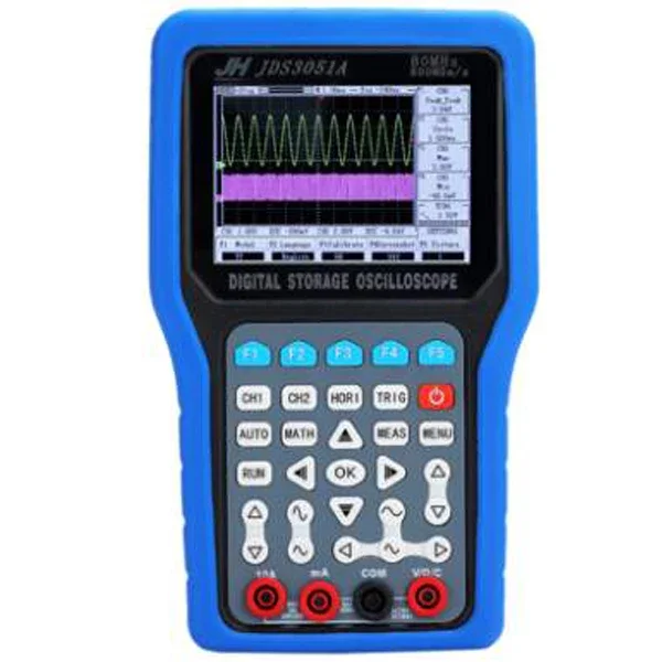 50MHz Bandwidth Handheld Digital Storage Oscilloscope Full Assembled Max DIY Original Scientific Oscilloscope