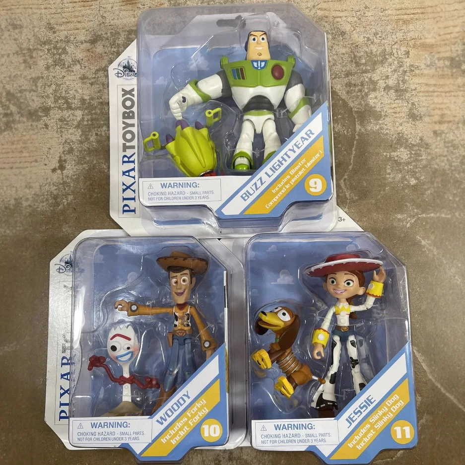 New Toy Story 3 Launch Wings Buzz Lightyear Cowboy Woody Sheriff Children's Toys PVC Action Doll Robot Doll Model Gift