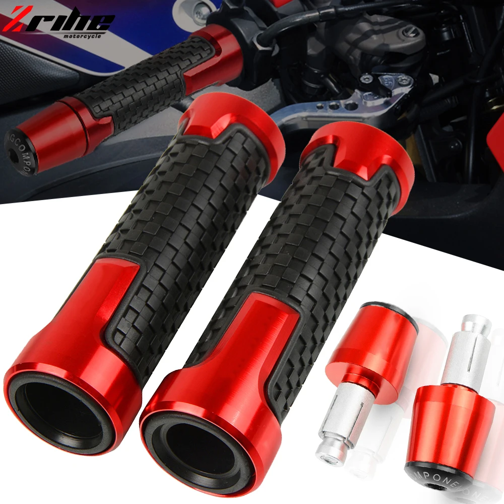 FOR KYMCO XCITING 250 300 350 400 400S 500 Motorcycle Accessorie 22mm Handlebar Knobs Hand Grips Handle Bar Grip End Cap Plug