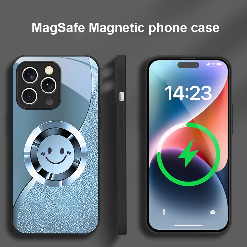 Рисунок 3 - Blue Happy Face Circle для iPhone