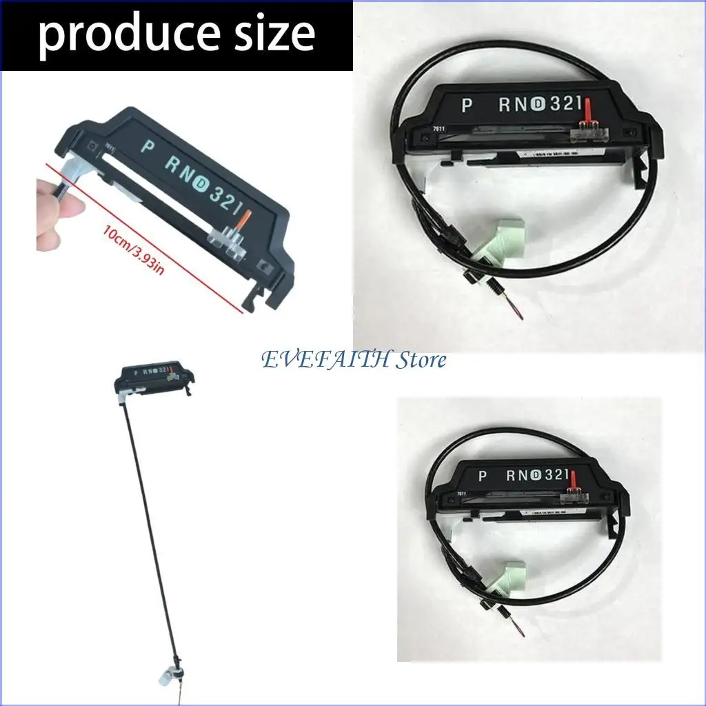 

124B Rugged Shifts Selector Cable Quick Installation Guide High Performances Transmission Linkage Cable Suitable for F250