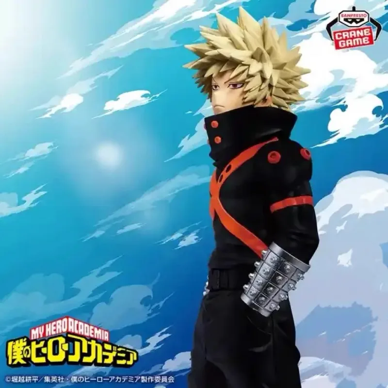 BANDAI BANPRESTO в наличии My Hero Academia Bakugou Katsuki оригинальная фигурка украшения Funko Pop праздничные подарки