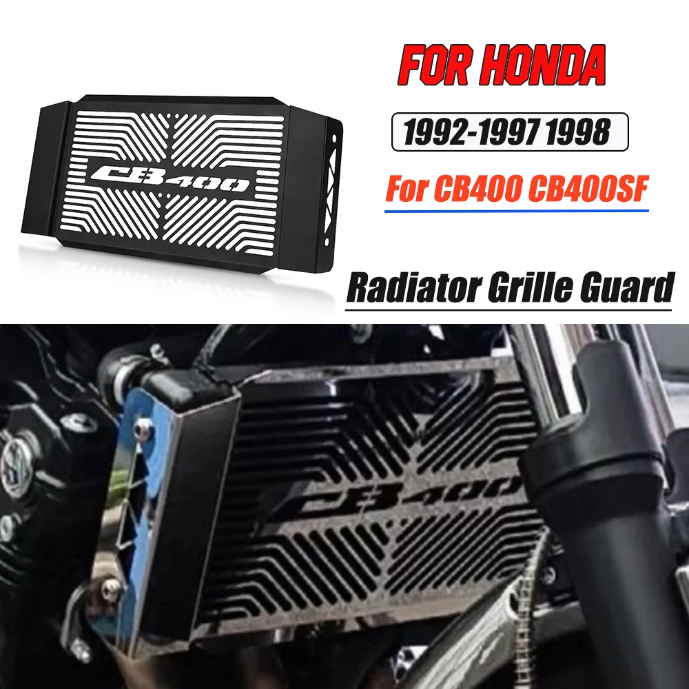 

Motocycle Radiator Grille Cover Water Tank Guard Protection FOR HONDA CB400 CB400SF 1992 1993 1994 1995 1996 1997 1998 CB 400