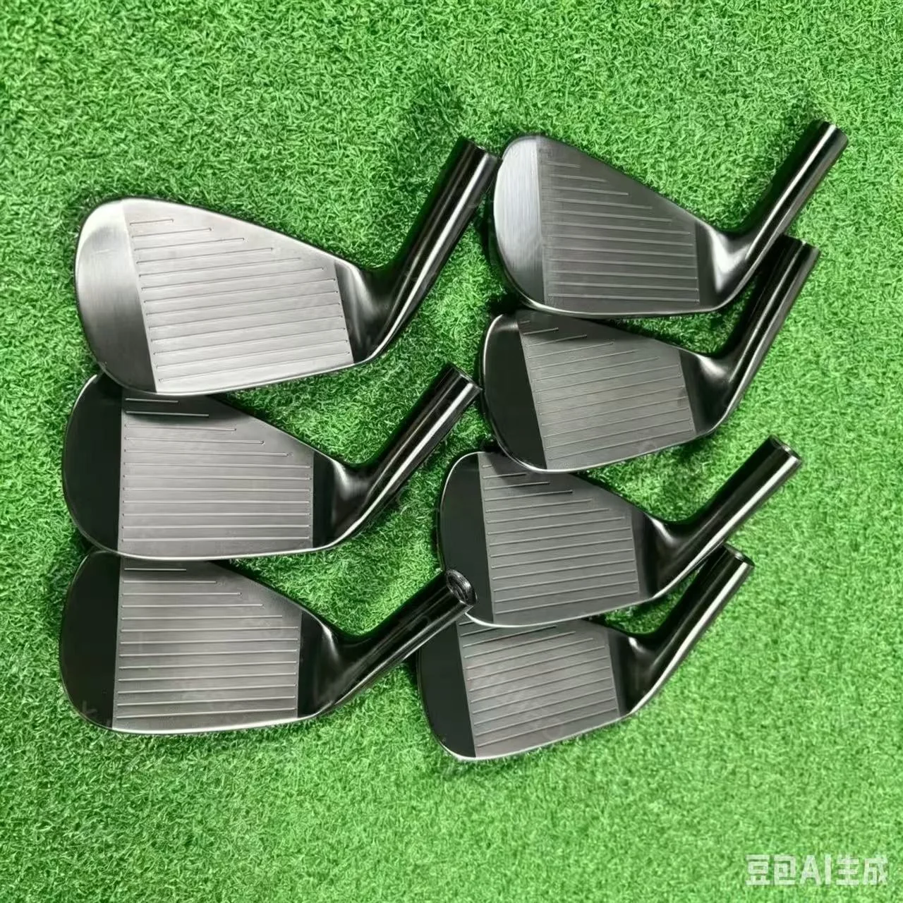 Golf Irons Set 4-PW  Carbon Steel Muscle Cavity Right Handed Golf Clubs for Mid Low Handicappers