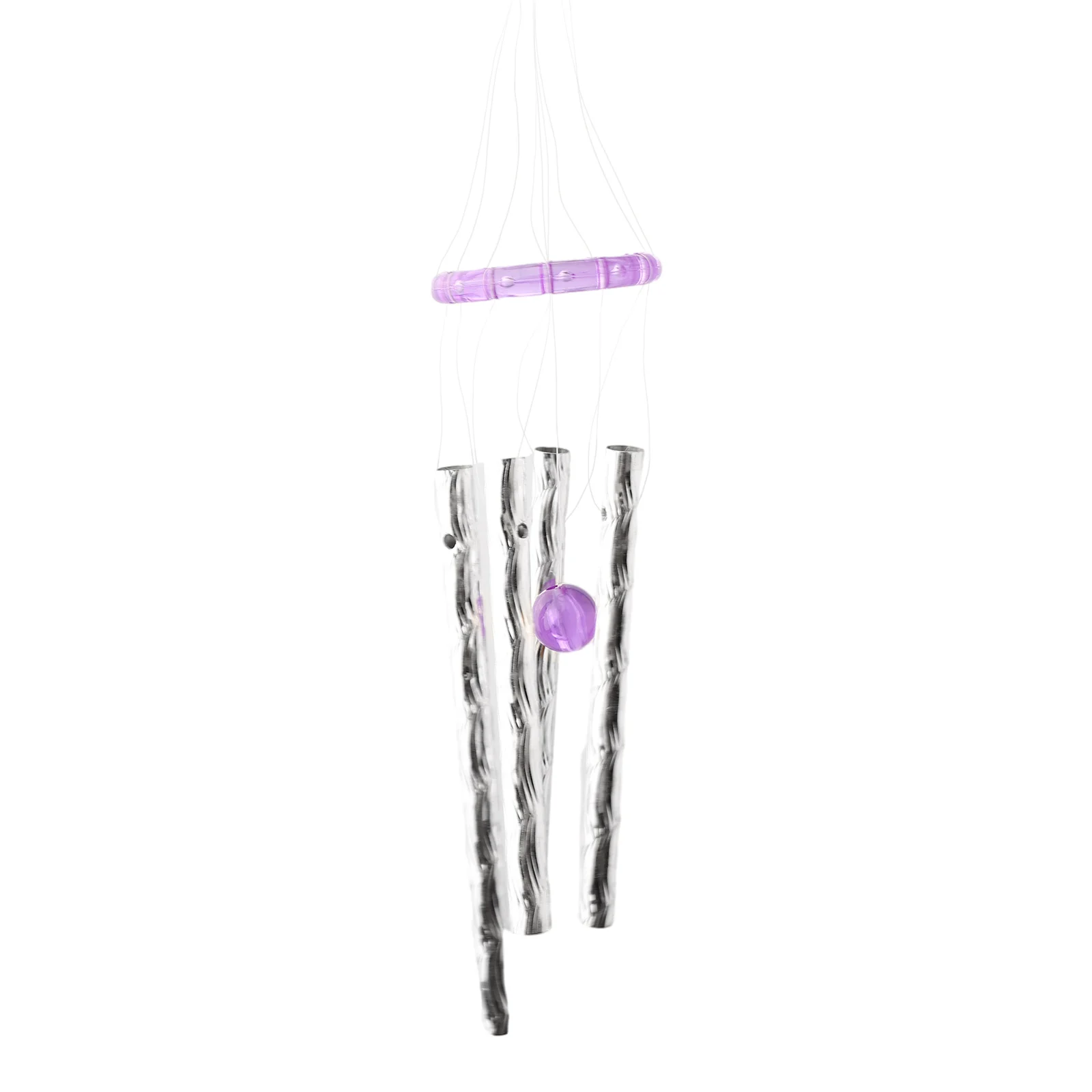 Garden Wind Chimes with Tuned Metal Tubes for Outdoor Spaces Including Yard Patio Balcony and Front Porch Decor