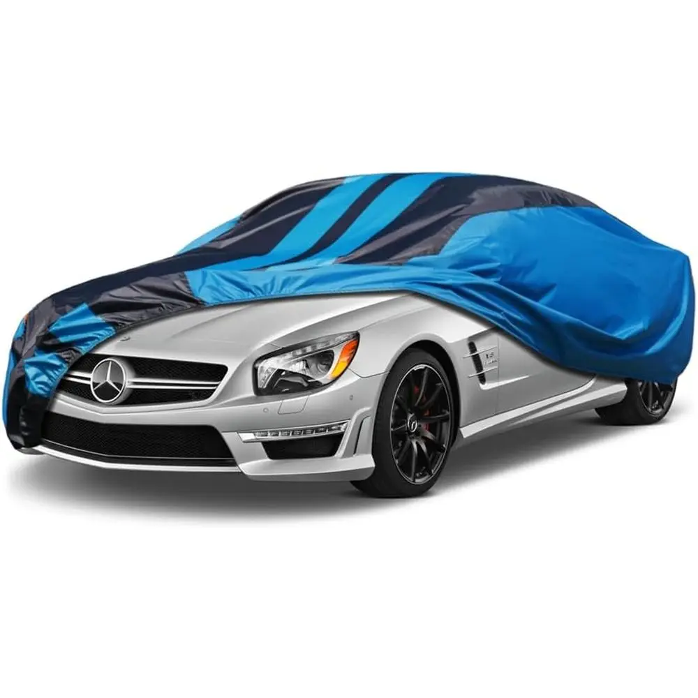 

Universal Waterproof Custom Car Cover for 1988-2025 Models, Lightweight Full Exterior Protection Against Sun, UV, Rain, Dust, an
