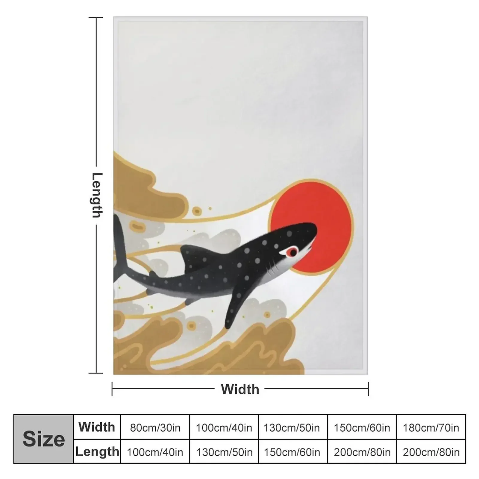 Whale shark Throw Blanket Quilt Large Designers Soft Beds Blankets