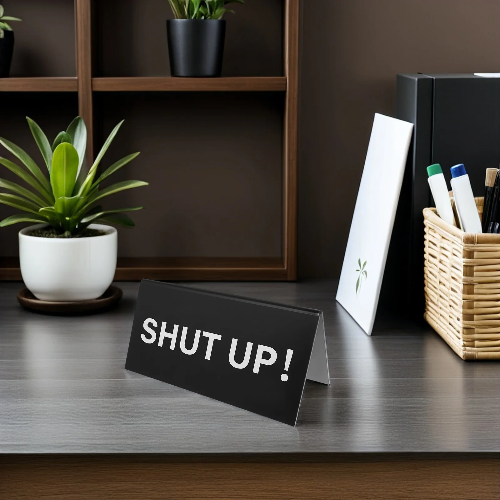 

Mute Sign For Office Desk Quiet Zone Indicator Desktop Office Sign Conference Room Accessories Study Room Decor Desk