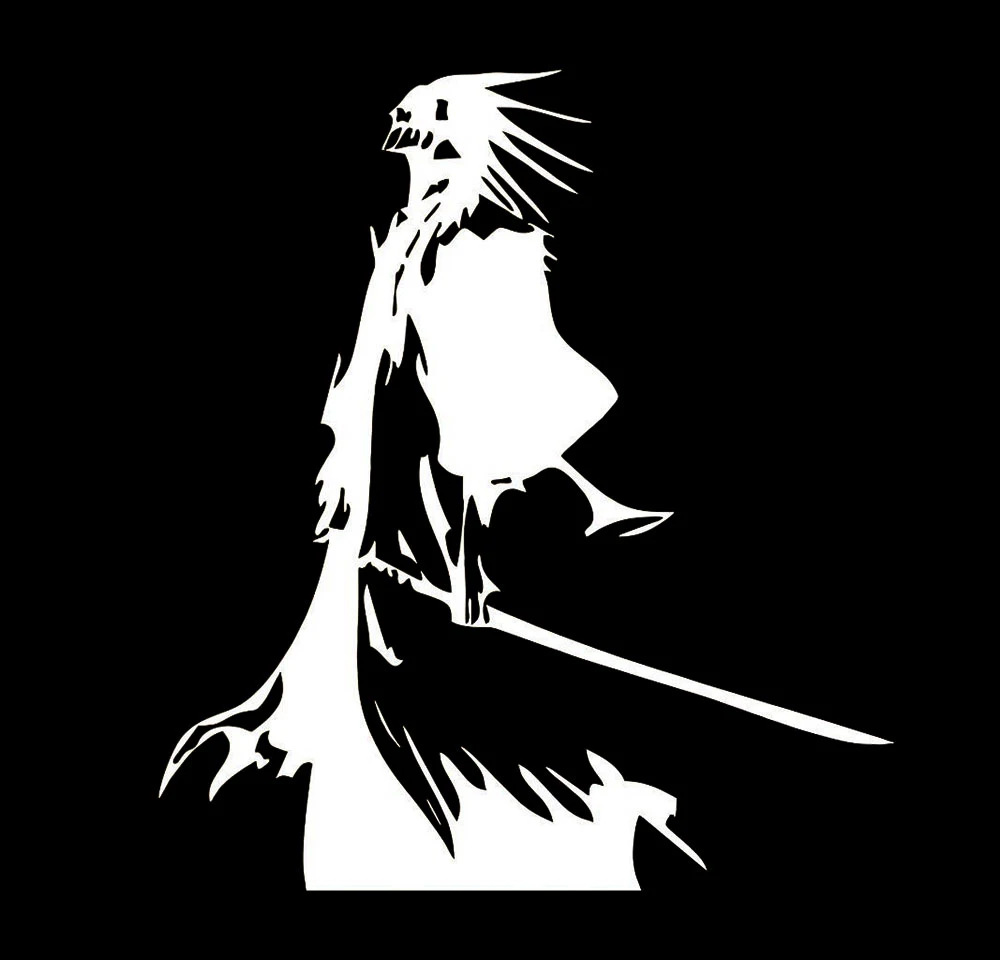 Bleach Anime Sticker Car Truck Laptop Death God Vinyl Car Sticker Decorative Decal Accessoriesries Car Styling Kk10-25cm