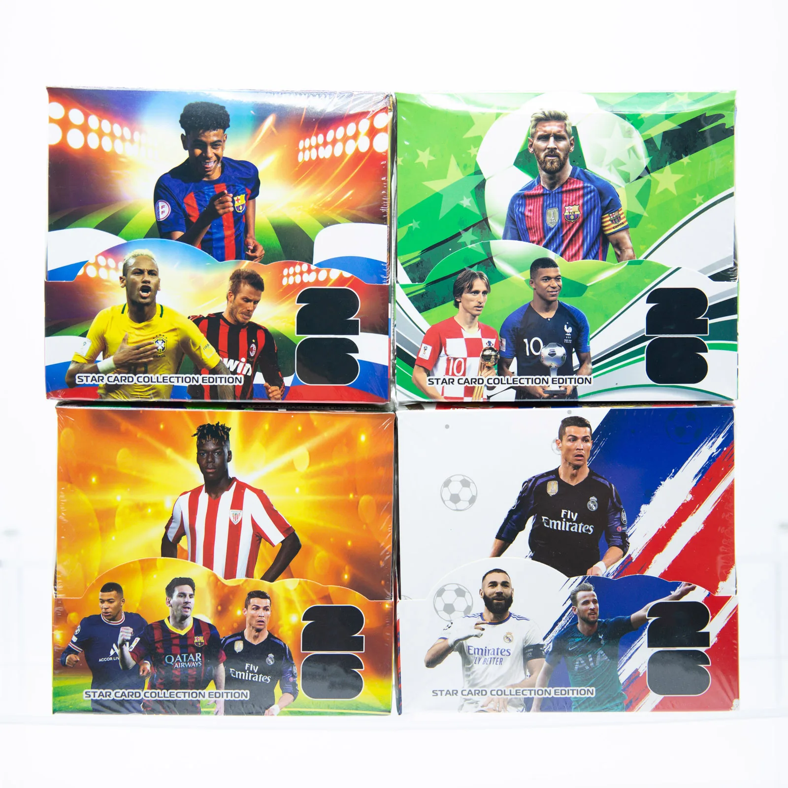 2025 World Football Player Star Card Soccer Stars Limited Cards Complete Set 288pcs Collection Fans Trading Card Kids Gift