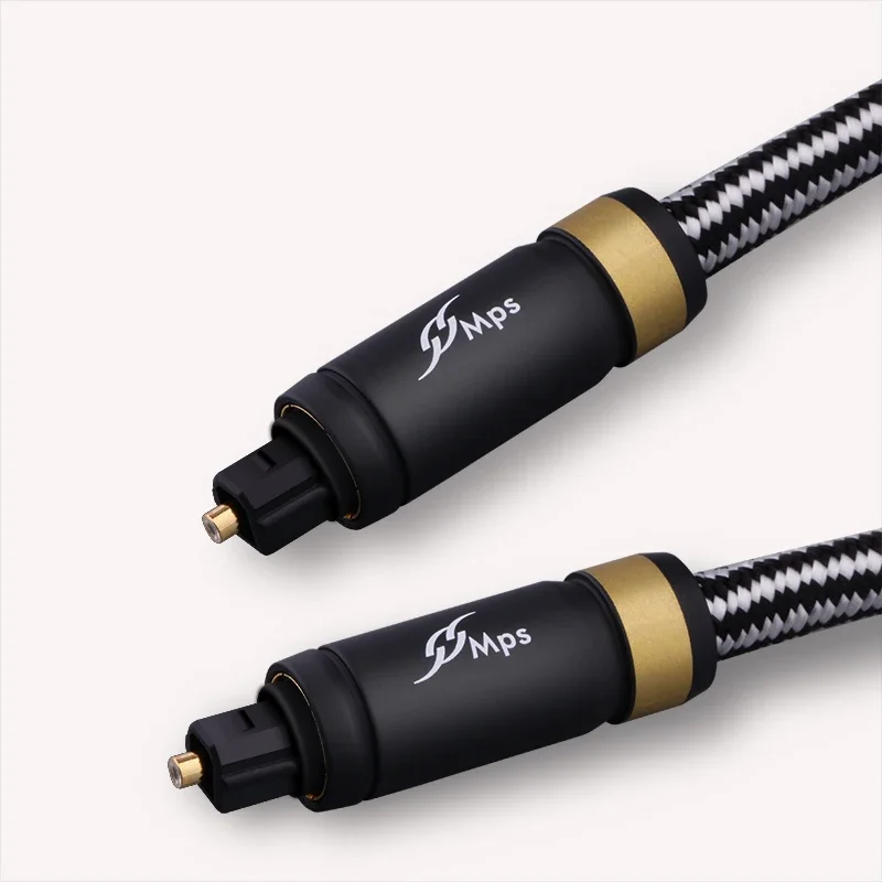 MPS Fever Digital Optical Fiber Audio Cable 5.1 Dolby DTS TV Amplifier Audio Digital Optical Fiber Cable Party