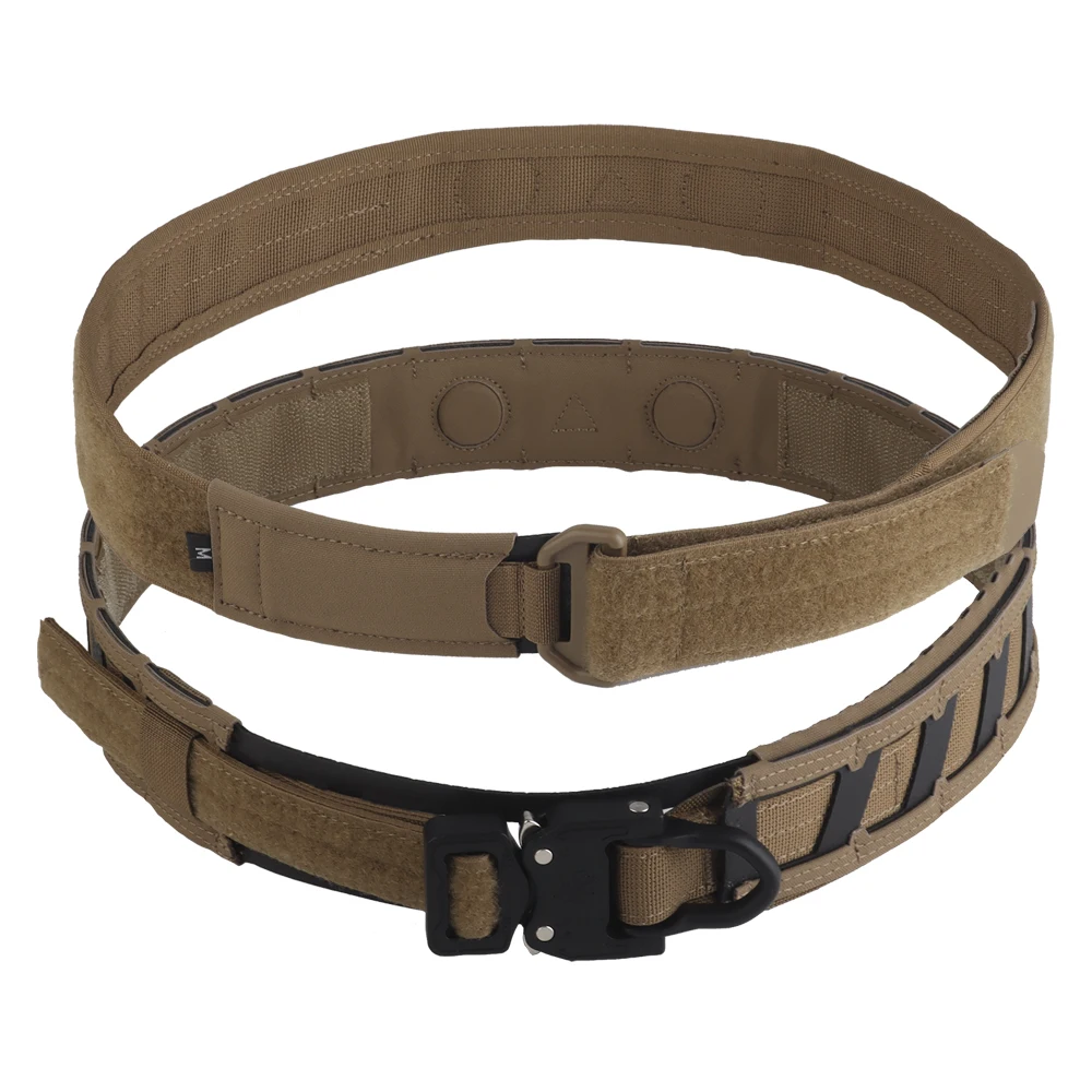 Airsoft Battle Belt Outdoor Training Tactische riem MOLLE-systeem Magnetische heupriem voor accessoires voor jachtuitrusting
