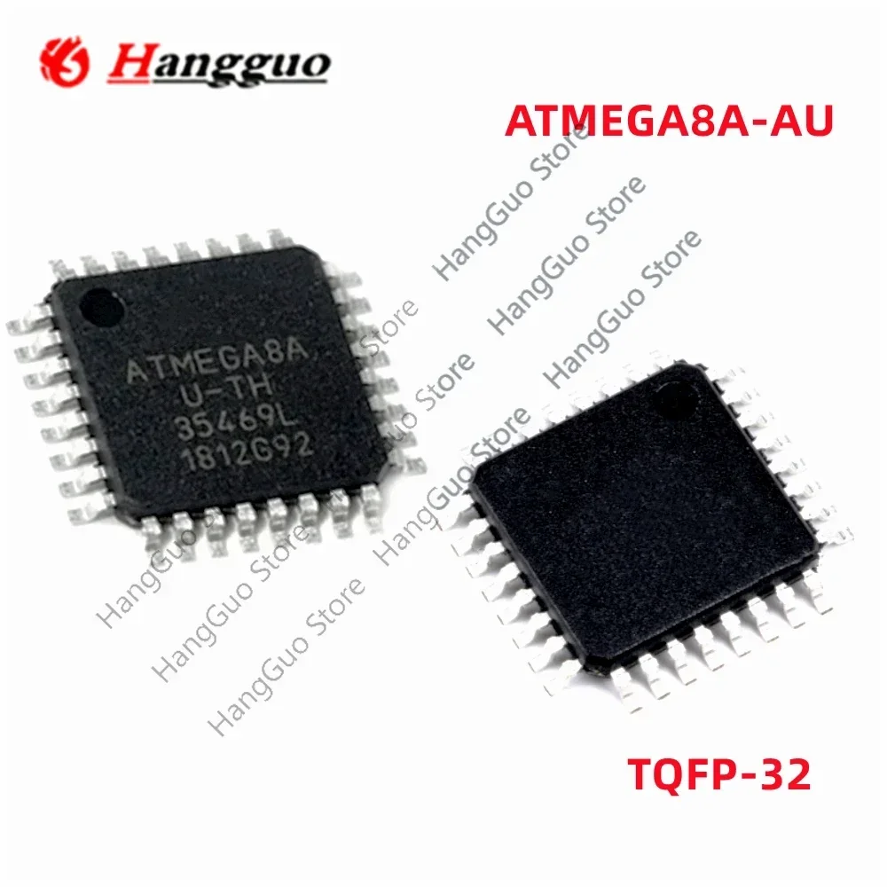 5PCS New and original brand-new version   ATMEGA8 ATMEGA8A-AU TQFP32 Instead of (ATMEGA8L-8AU and ATMEGA8-16AU )