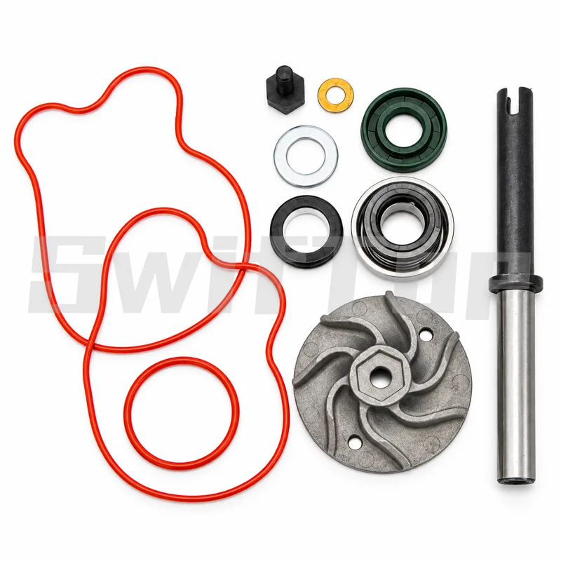 Fit For 2008 - 2024 HONDA CB1000R Water Pump Repair Kit Seals Shaft Impeller CBR1000RR 2004 - 2007 CBR 1000 RR CB 1000R
