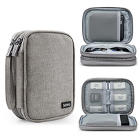 Portable Digital Gadgets Storage Bag for 2.5'' HDD Data Cable Adapter Earphone Travel Electronics Accessories Organizer Pouch