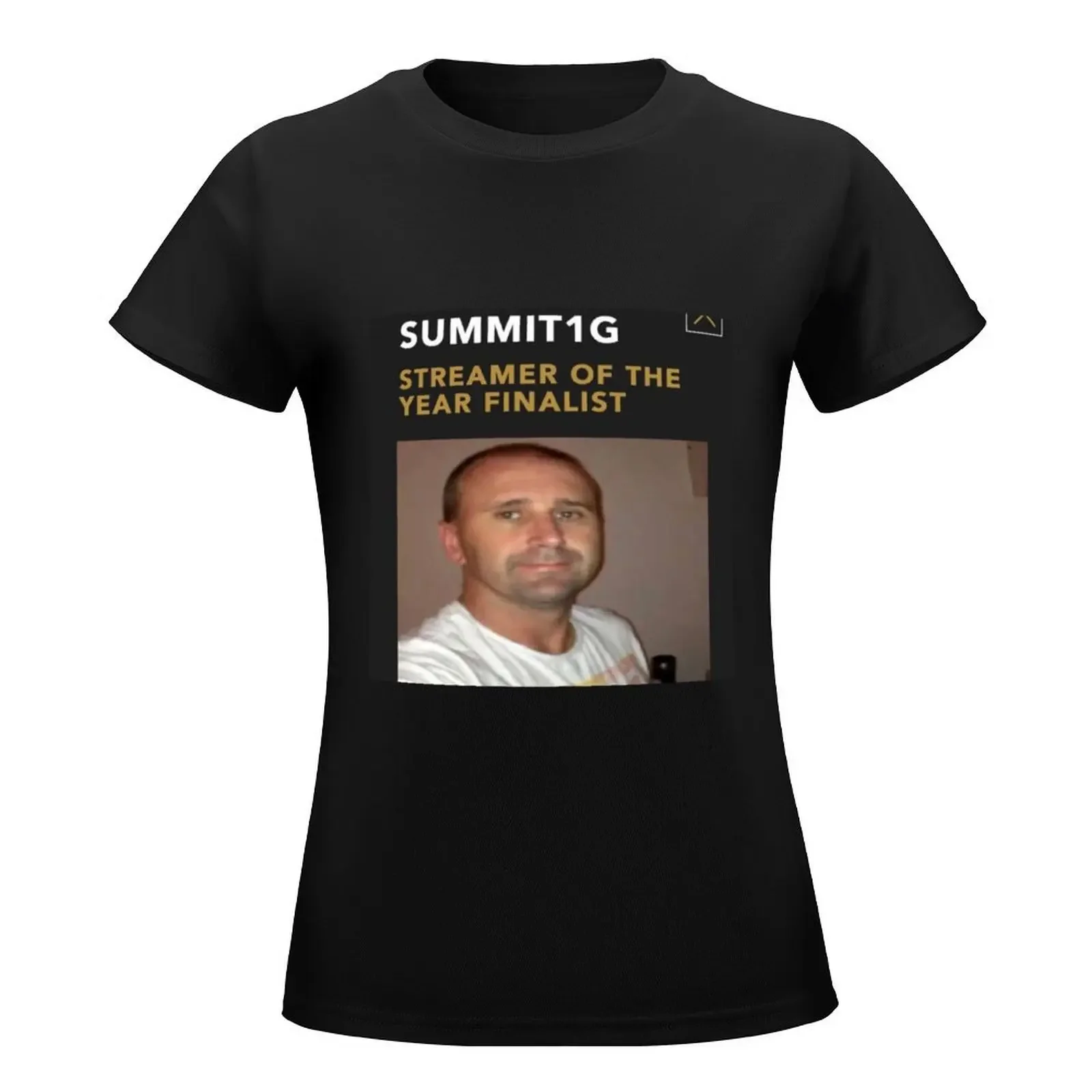 Summit1g streamer of the year finalist T-Shirt summer top animal print shirt for girls summer clothes for Women