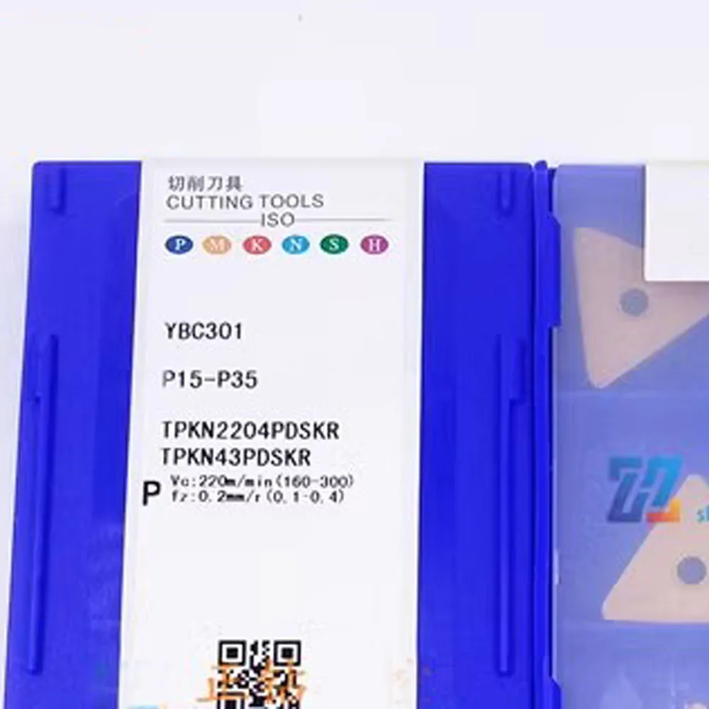 Original Milling Inserts CNC Machine Blade TPKN2204PDSKR YBC301 Carbide Lathe Tools Mechanic Metal Cutter TPKN2204PDSKR YBM351