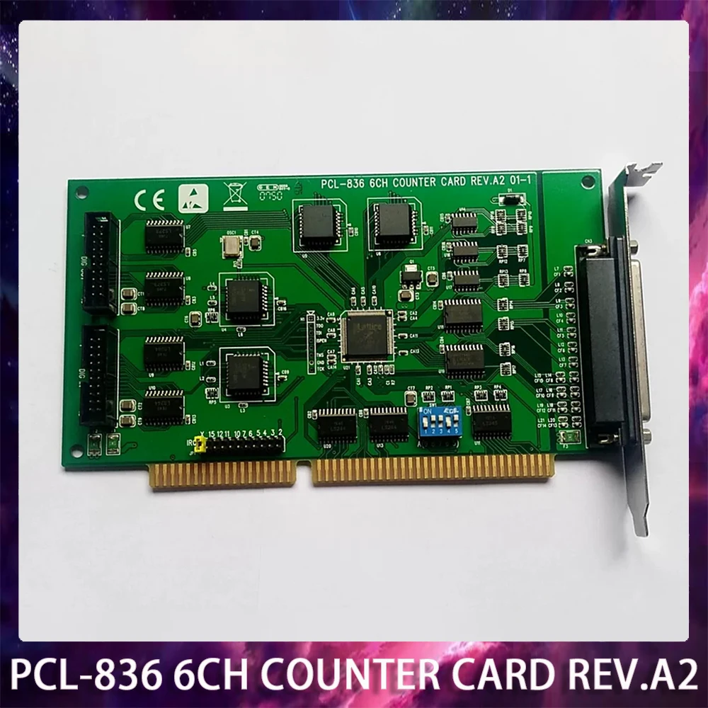 PCL-836 6CH COUNTER CARD REV.A2 Multifunctional Data Capture Card For Advantech