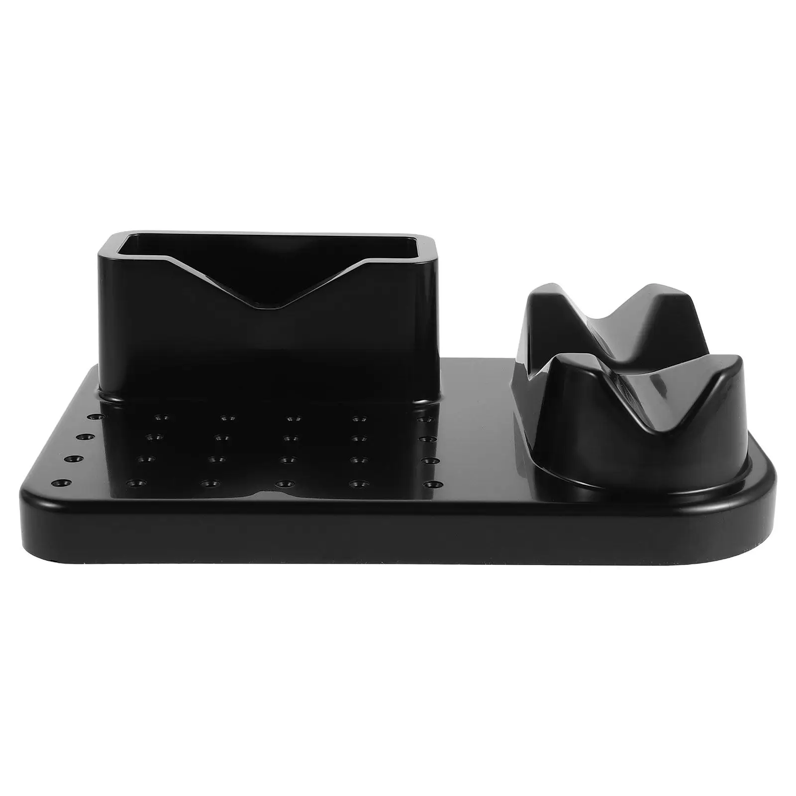Nail Tool Storage Box High Capacity Transparent Multifunctional Jewelry Organizer Portable Desktop Holder