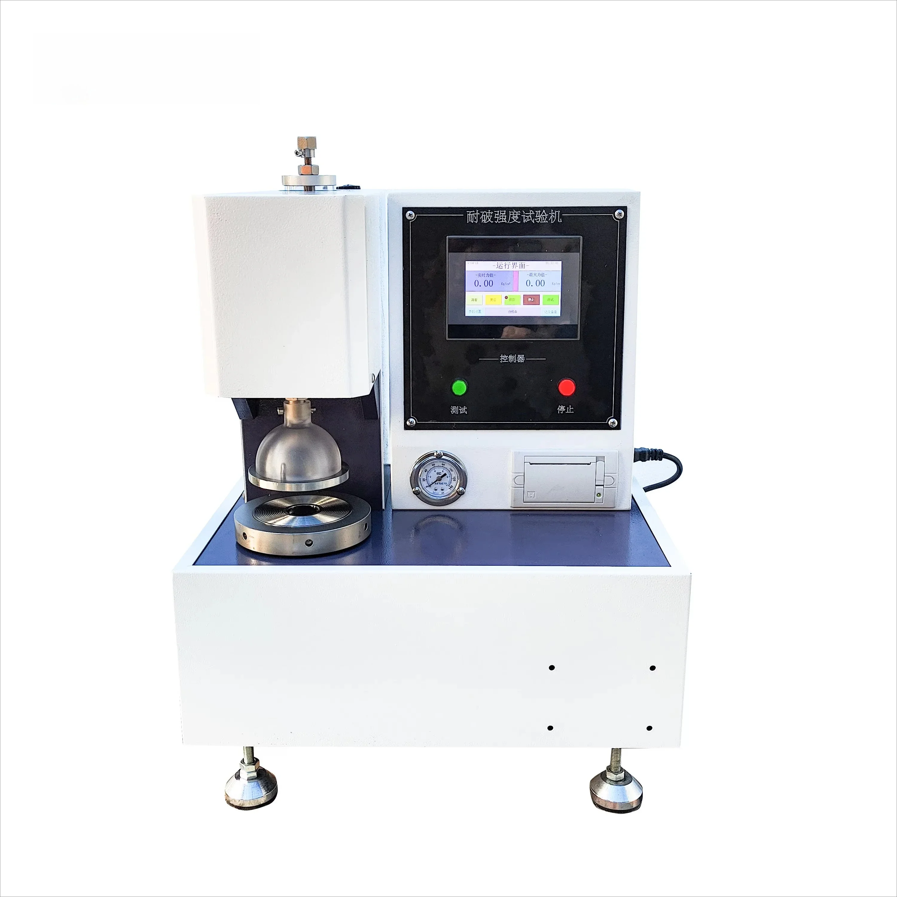 Paperboard Bursting Strength Testing Machine , Ring Compression Test Machine/ Cardboard Bursting Strength Tester Paper Burst