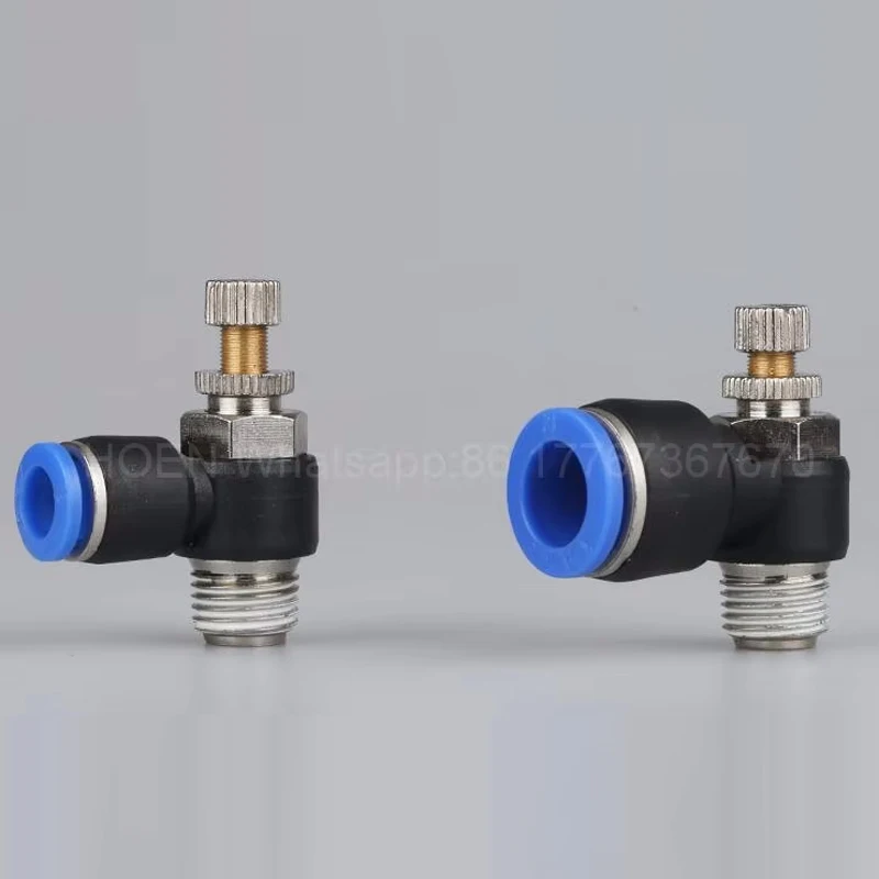 6Pcs 8mm Push In to Connect Fitting 1/2