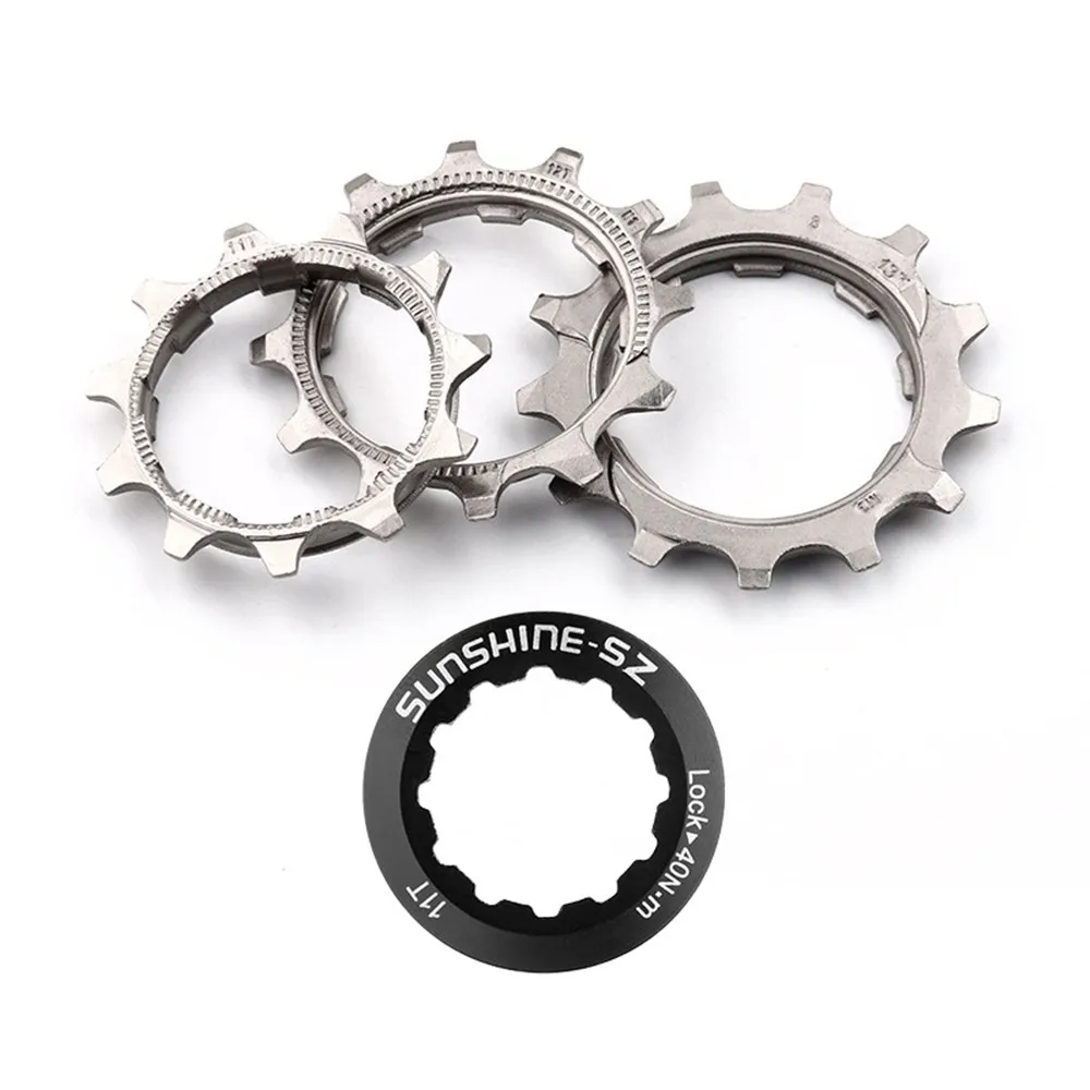 1 Pcs MTB Road Bike Freewheel Cog 8 9 10 11 Speed 11T 12T 13T Bicycle Cassette Sprockets Bicycle Accessories Bike Parts Durable