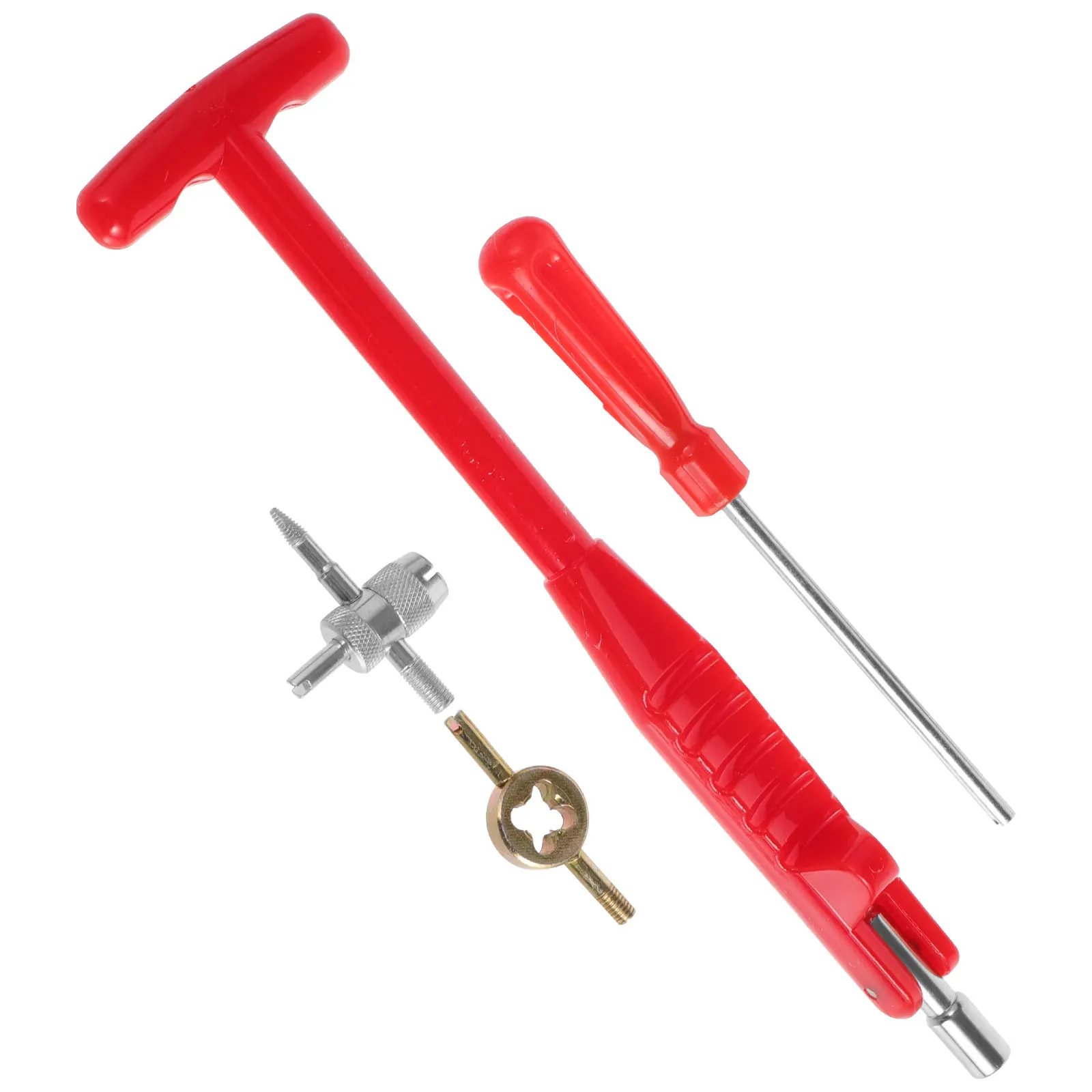 

4pcs Valve Core Wrench Tire Repair Tools Stem Replacement Portable Remover Auto Installation Bike Motorcycle Car Maintenance