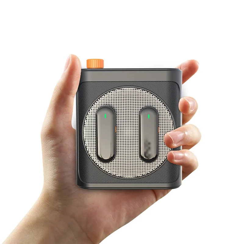 ABSQ-Lavalier MIC مكبر صوت لاسلكي صغير مع مضخم صوت محمول للمعلمين وكبار السن والدليلات السياحية