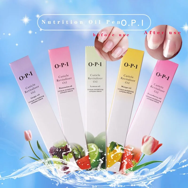 Nail Nutritional Oil Pen 9 Scent Nail Care Cuticle Regeneration Oil Preventive Nail Polish Nourishing Skin Nail Care Pen
