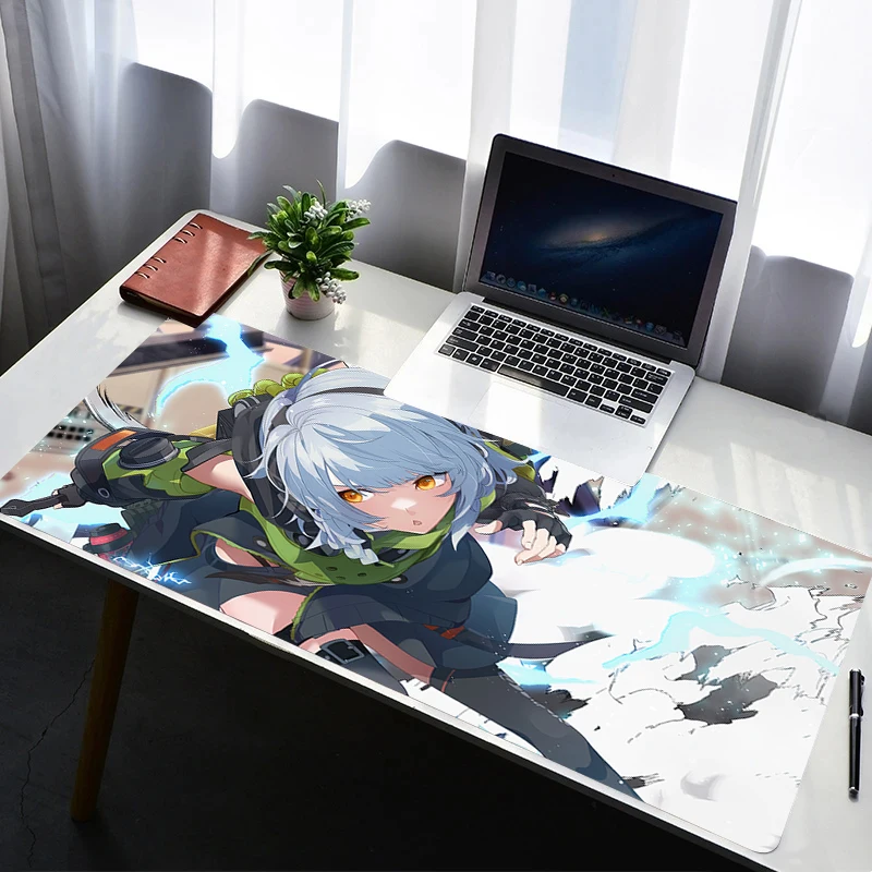 

Desk Mat Mousepad Anime Zenless Zone Zero Anby Demara Mouse Pad PC Accessories Gamer Durable Keyboard Pad Gaming Extended Mats