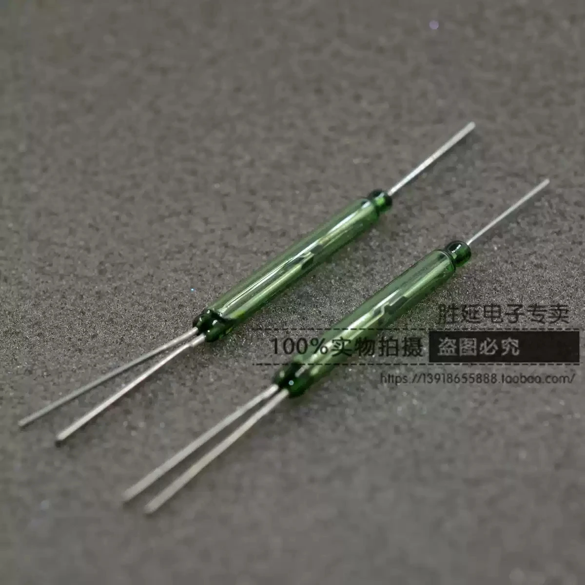 Normally open and normally closed reed switch 5 * 36mm glass long domestic magnetic control switch 5 * 36 long reed switch
