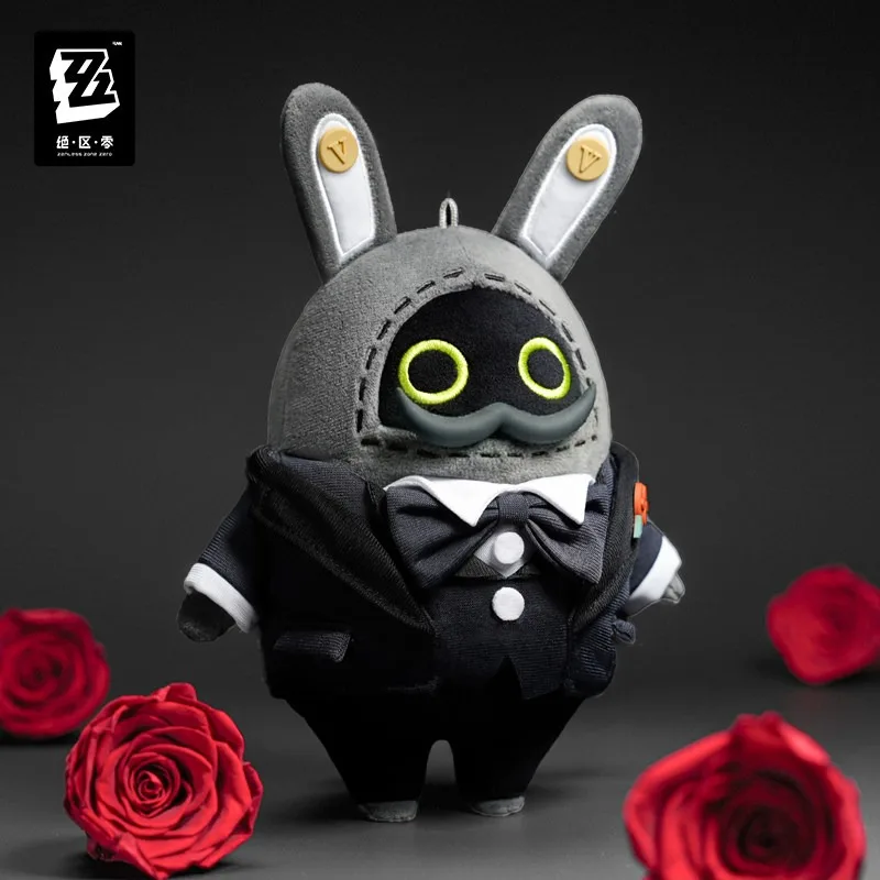 [Official]Game Zenless Zone Zero Bangboo Pendant miHoYo Robin Butler Plush Doll Keychain Mascot Desktop Ornament Cosplay Gifts
