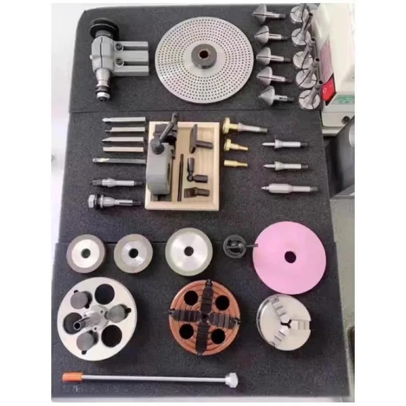 Applicable to C Watchmaker hine Full Set /0V Precision Small Lathe Watch Repair & Procsing