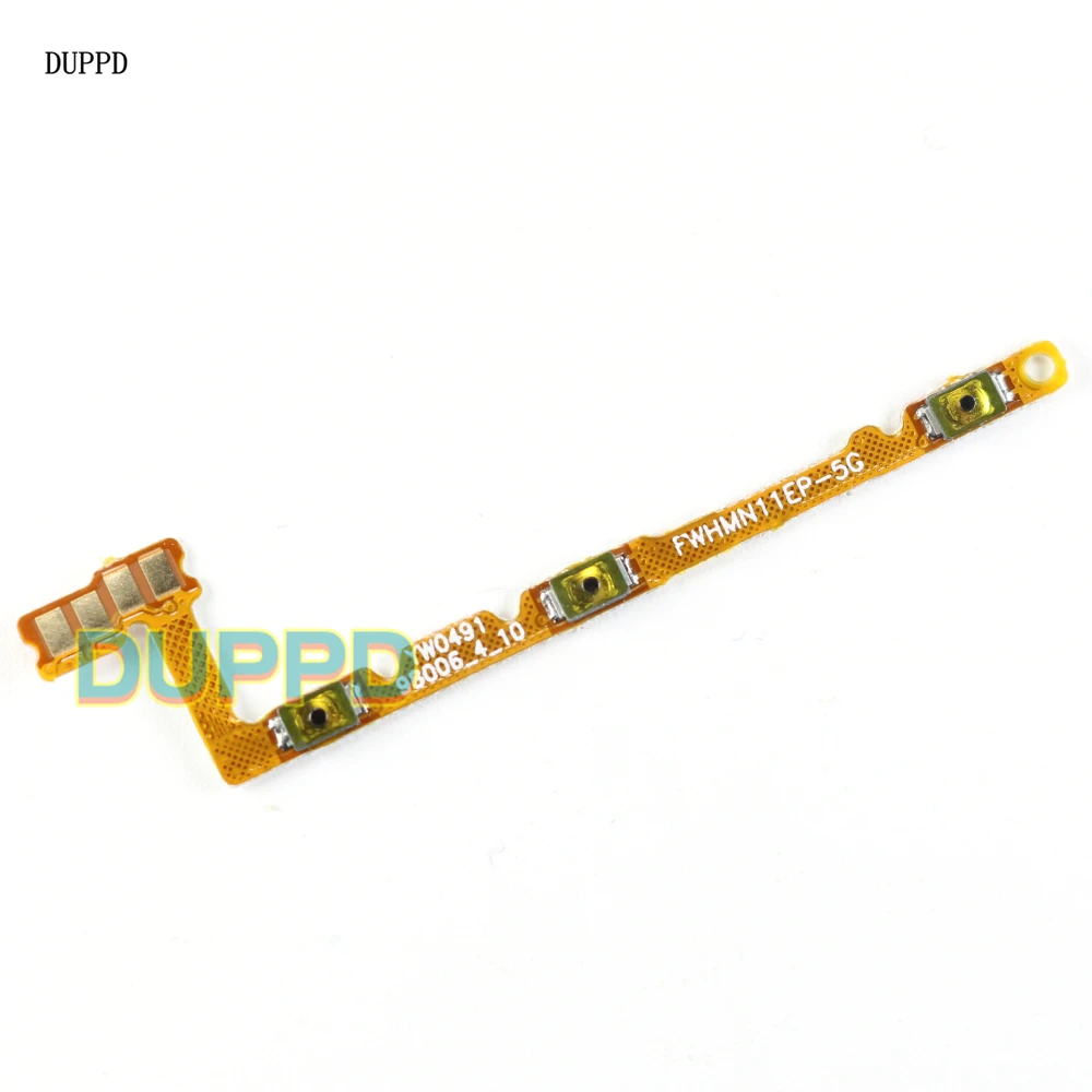 For Xiaomi Poco X4 Pro 5G X4Pro Side Button Flex Cable Power On Off Volume Switch Flex Cable Repair Parts 2201116PG